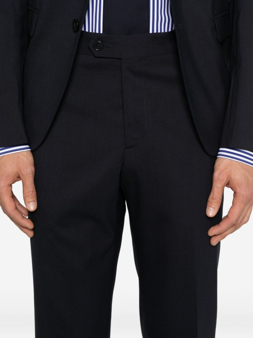 Manuel Ritz Tailored Virgin Wool Notch Lapels Suit