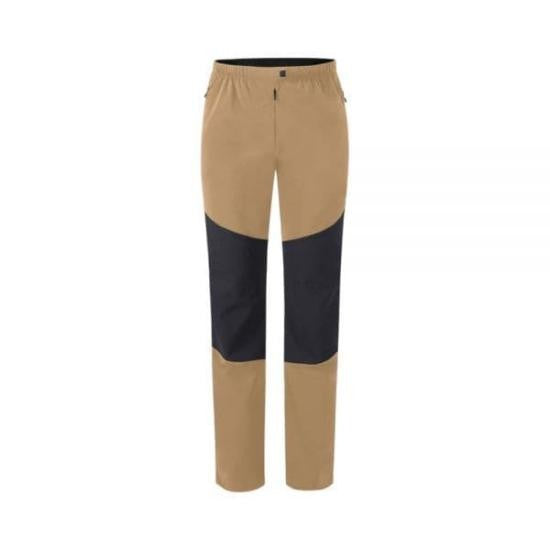 Montura Two-Tone Straight Pants With Contrasting Knee And Thigh Panels