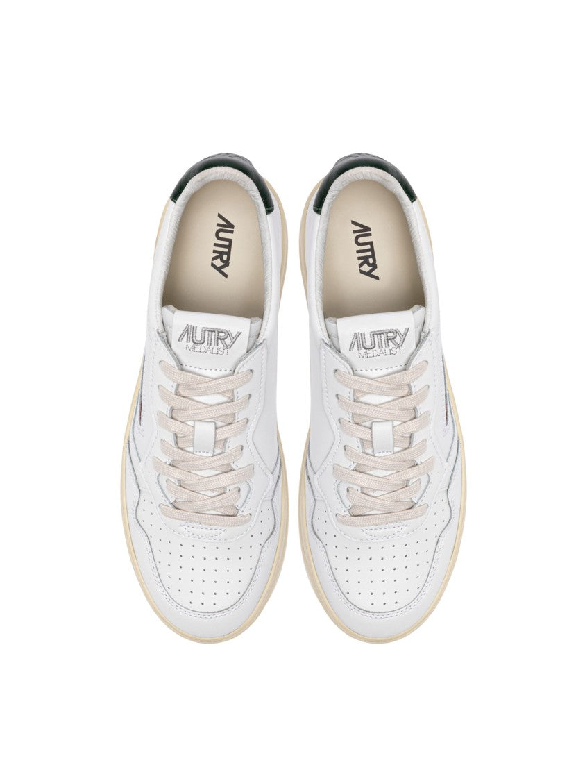 Autry Medalist Perforated Leather Sneakers