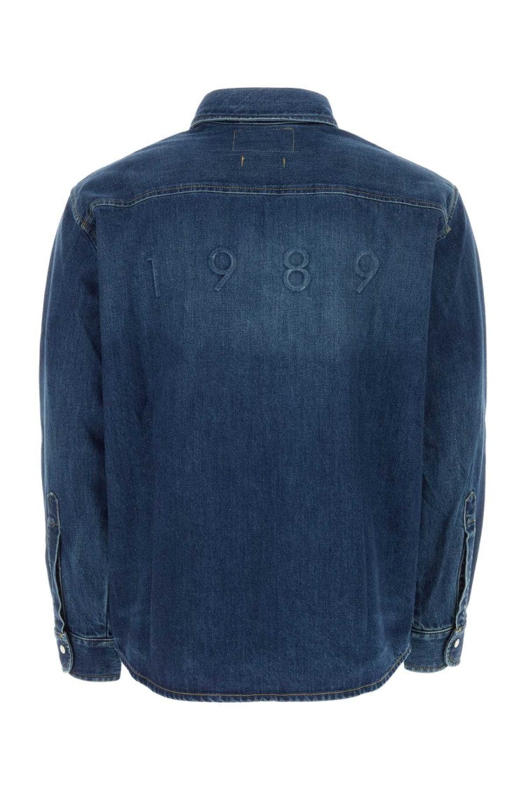 1989 Studio Classic Denim Shirt With Embossed Detail