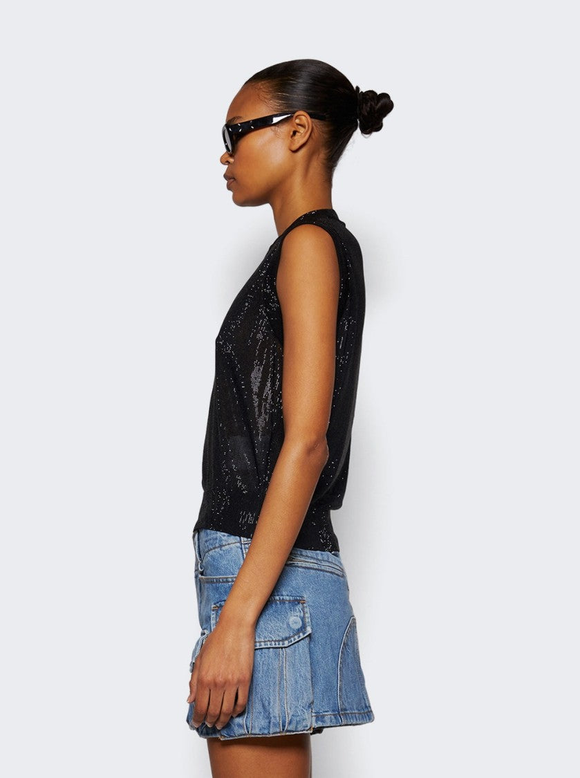Alexander Wang Mock Neck Tank Black