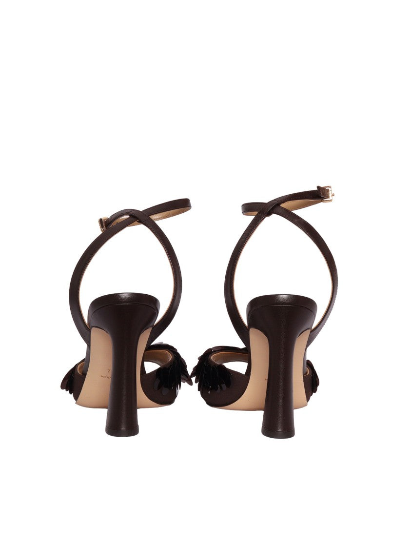Michael Kors Loretta Circular Embellishment High Sandals