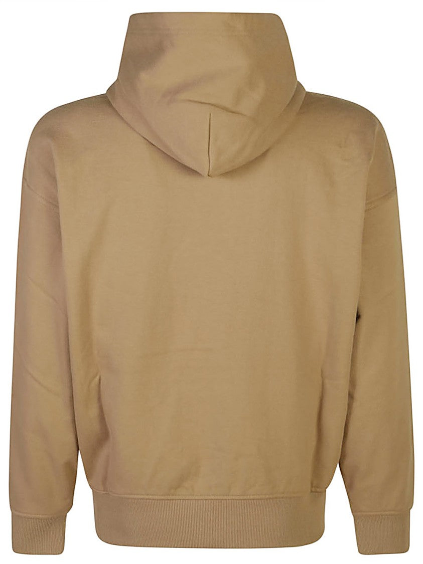 Polo Ralph Lauren Beige Hoodie With Iconic Logo And Comfortable Fit