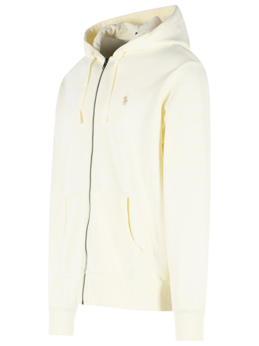 Polo Ralph Lauren Cream Cotton Sweatshirt