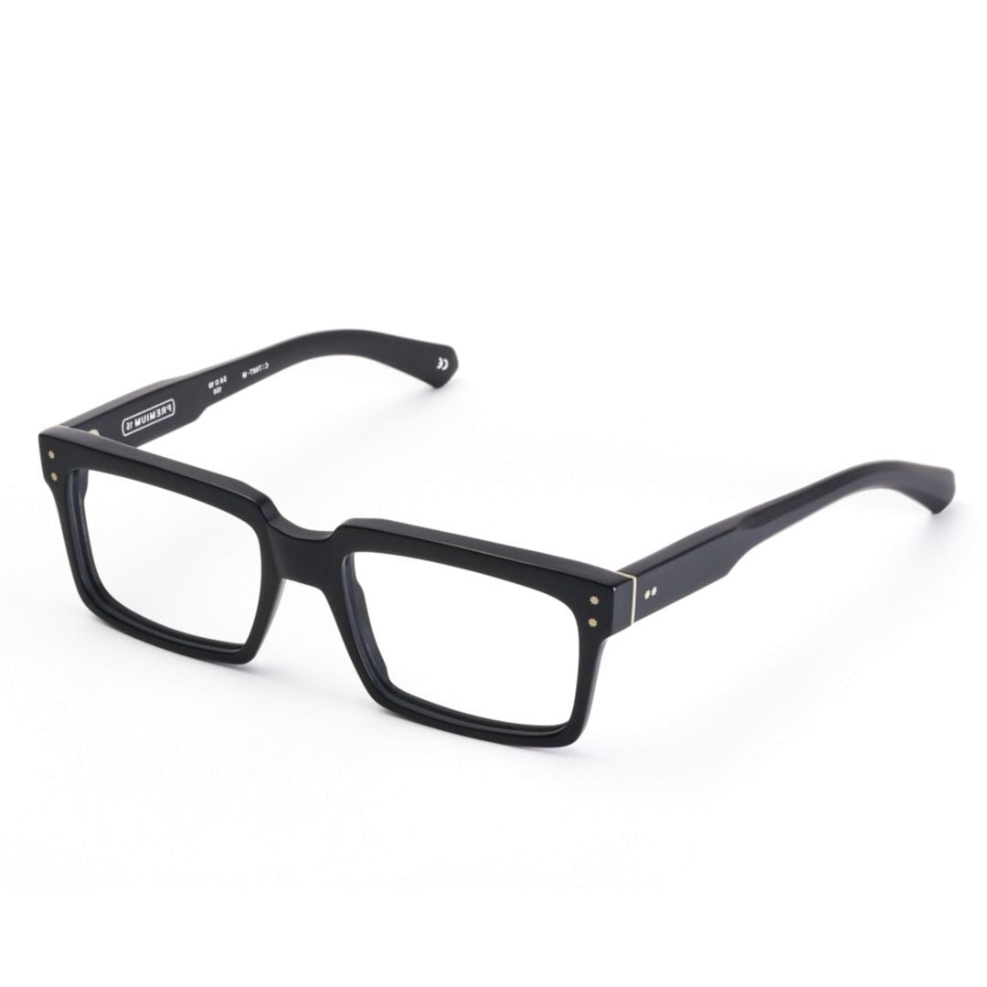 Kador Black Premium 15 Rectangular Eyeglasses