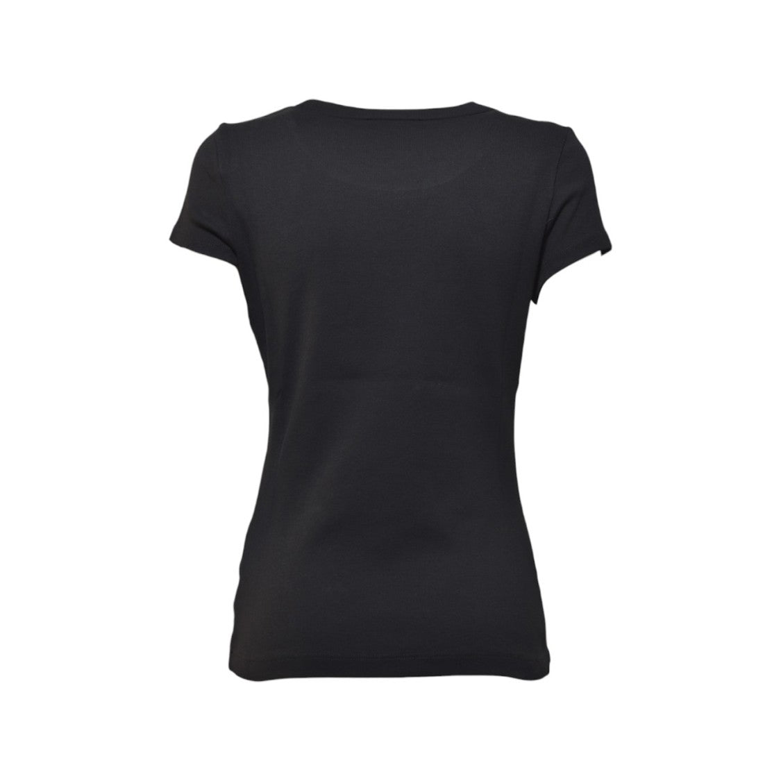 Dsquared2 Maple Leaf Black Cotton T-Shirt