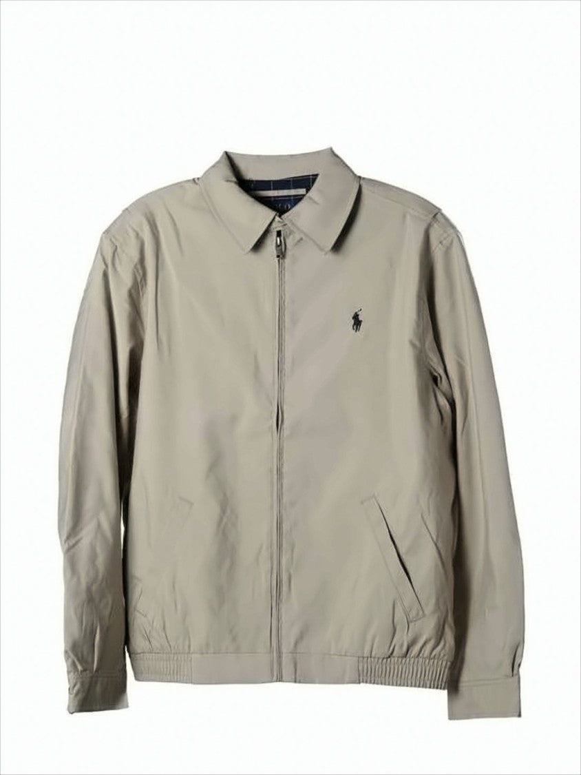 Polo Ralph Lauren Classic Zip Front Jacket With Stand Collar