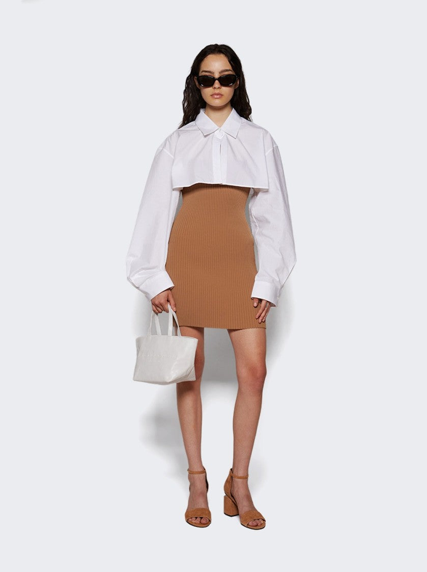 Alexander Wang Pre-Styled Cropped Cami And Button Up Dress