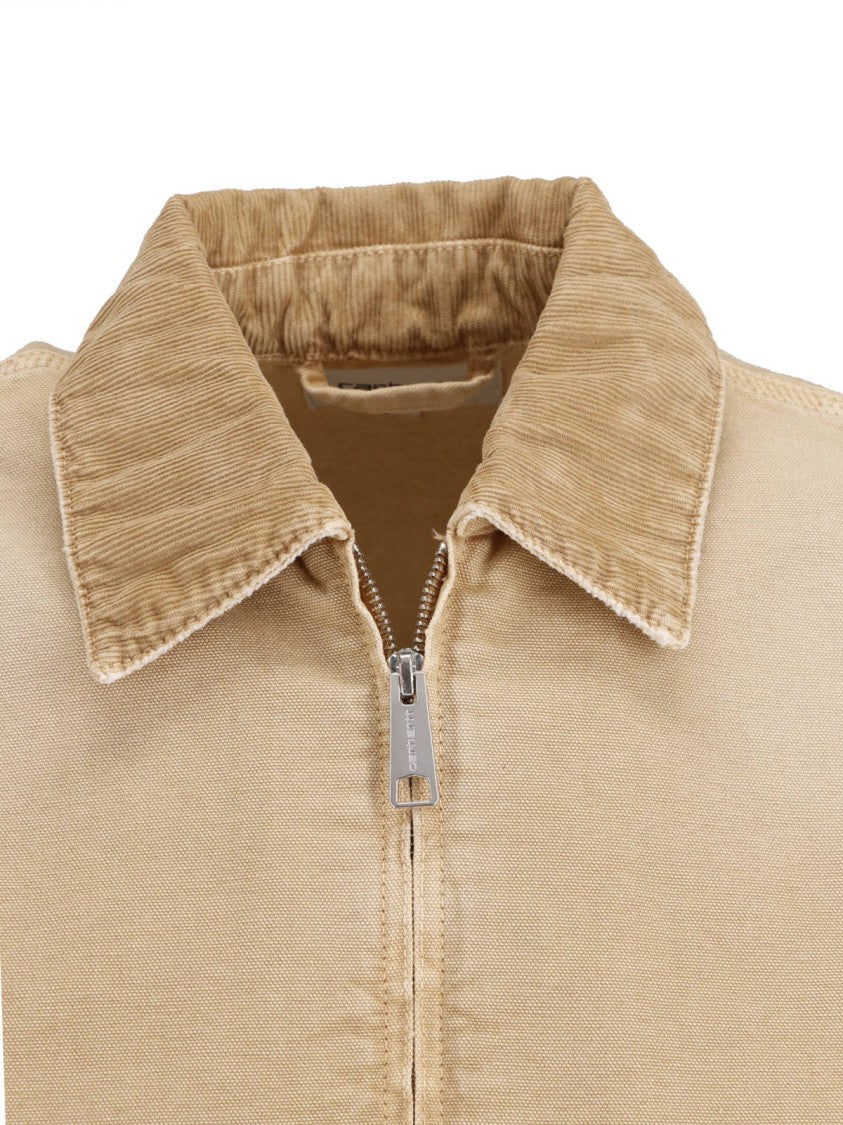 Carhartt Wip Beige Og Arcan Organic Cotton Jacket