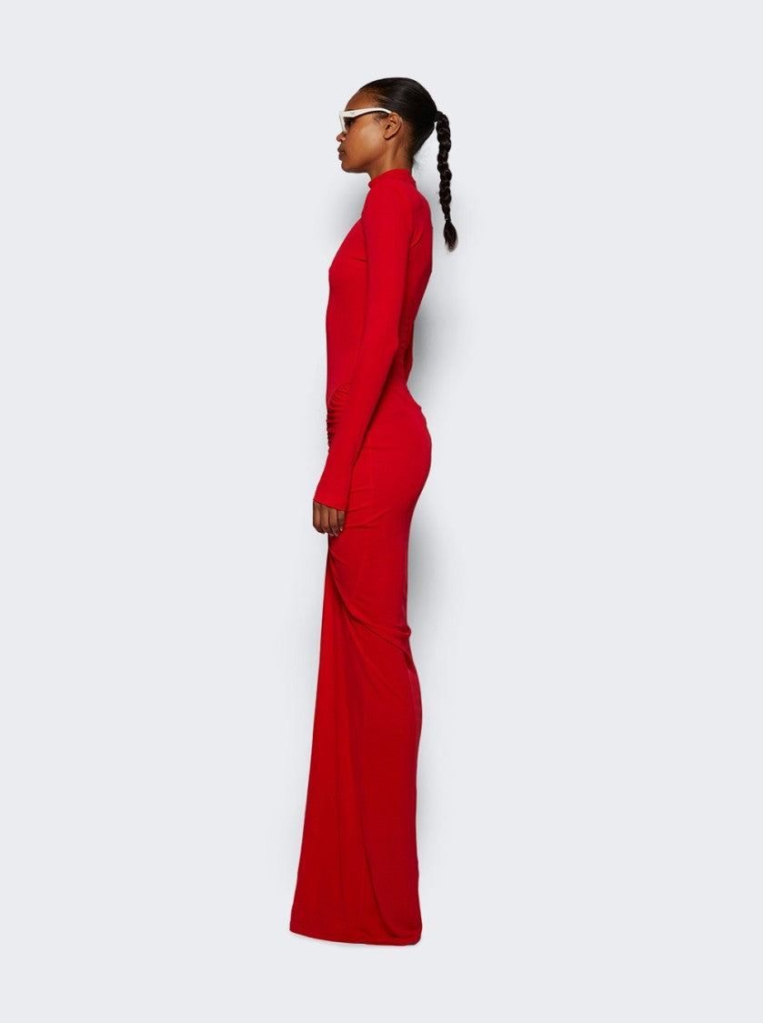 The New Arrivals By Ilkyaz Ozel Darja Gown Firedance - Red