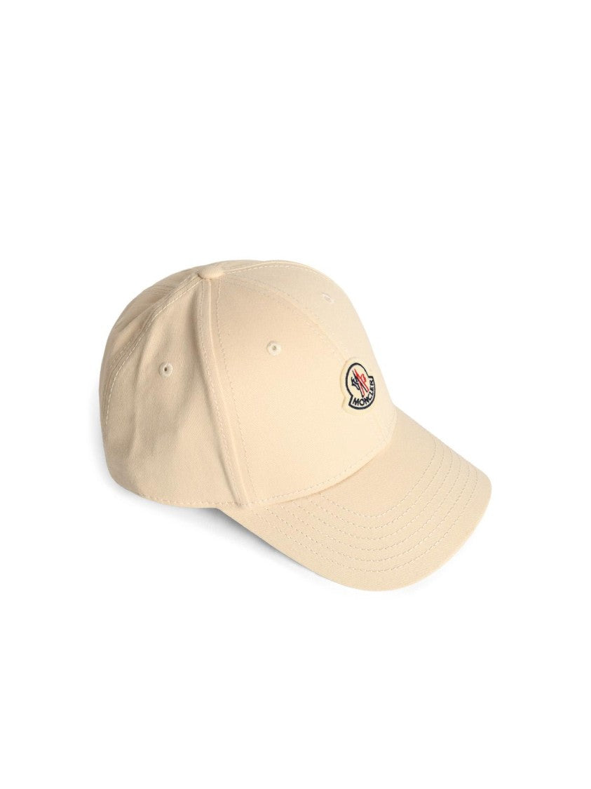 Moncler Cream Cotton Cap