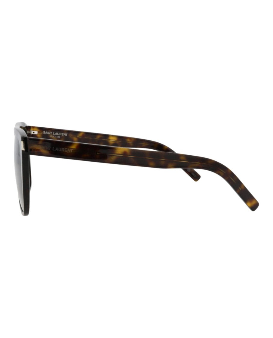 Saint Laurent Round-Frame Acetate Sunglasses