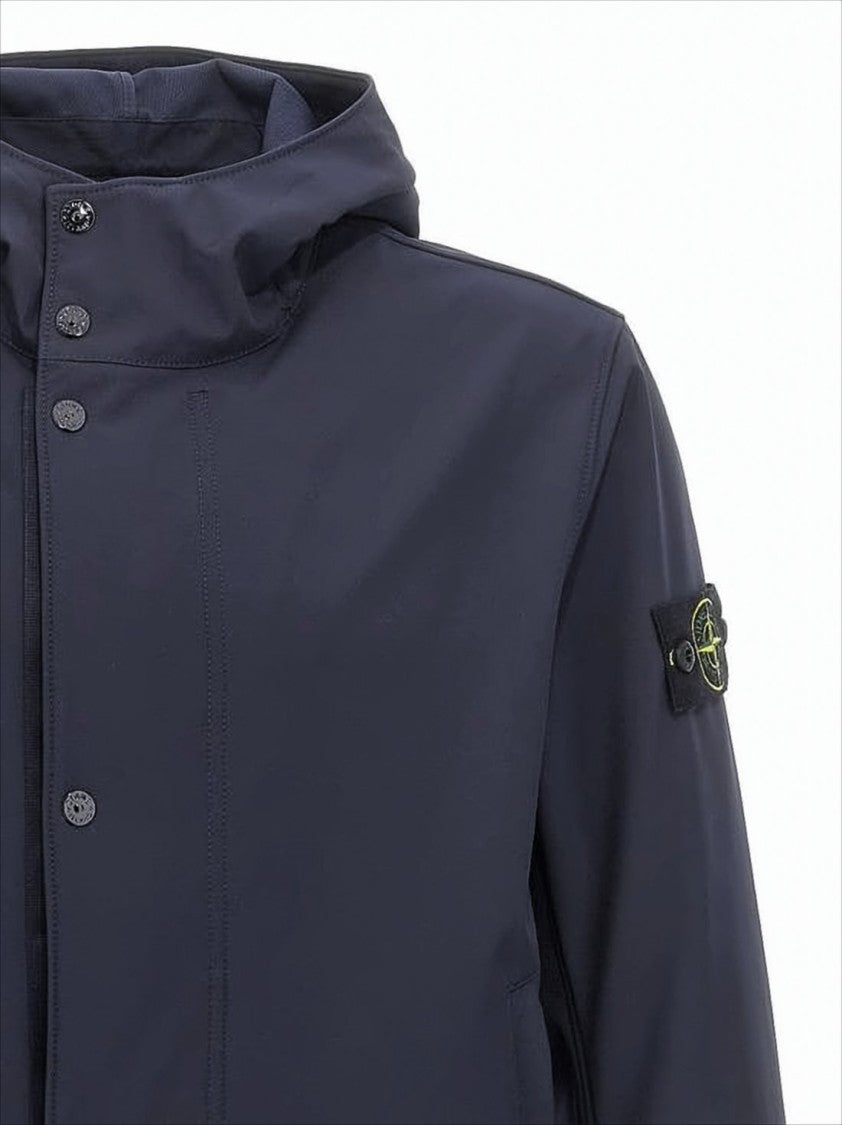 Stone Island Hooded Matte Finish Jacket