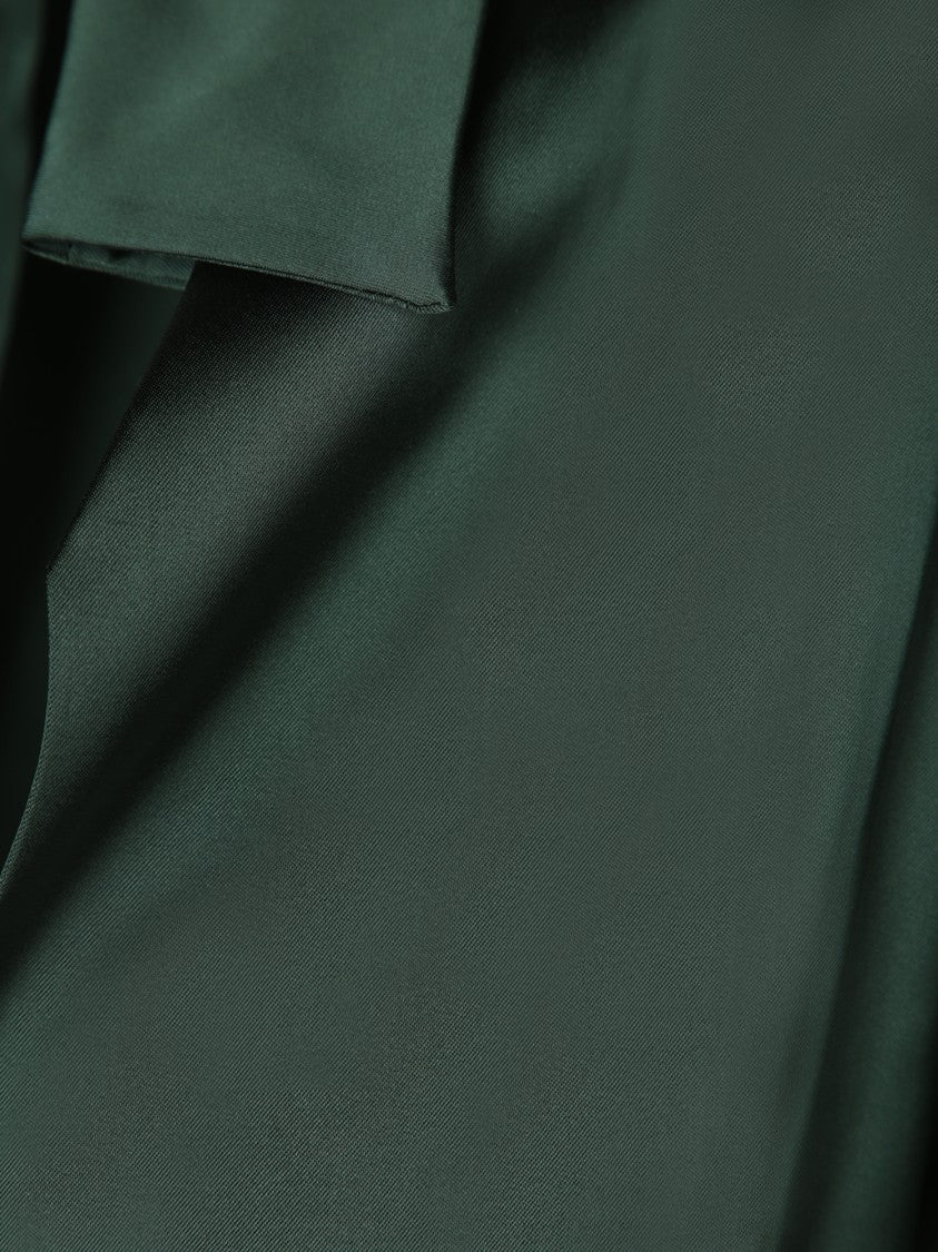Jacquemus Green Shirt With Pointed Collar