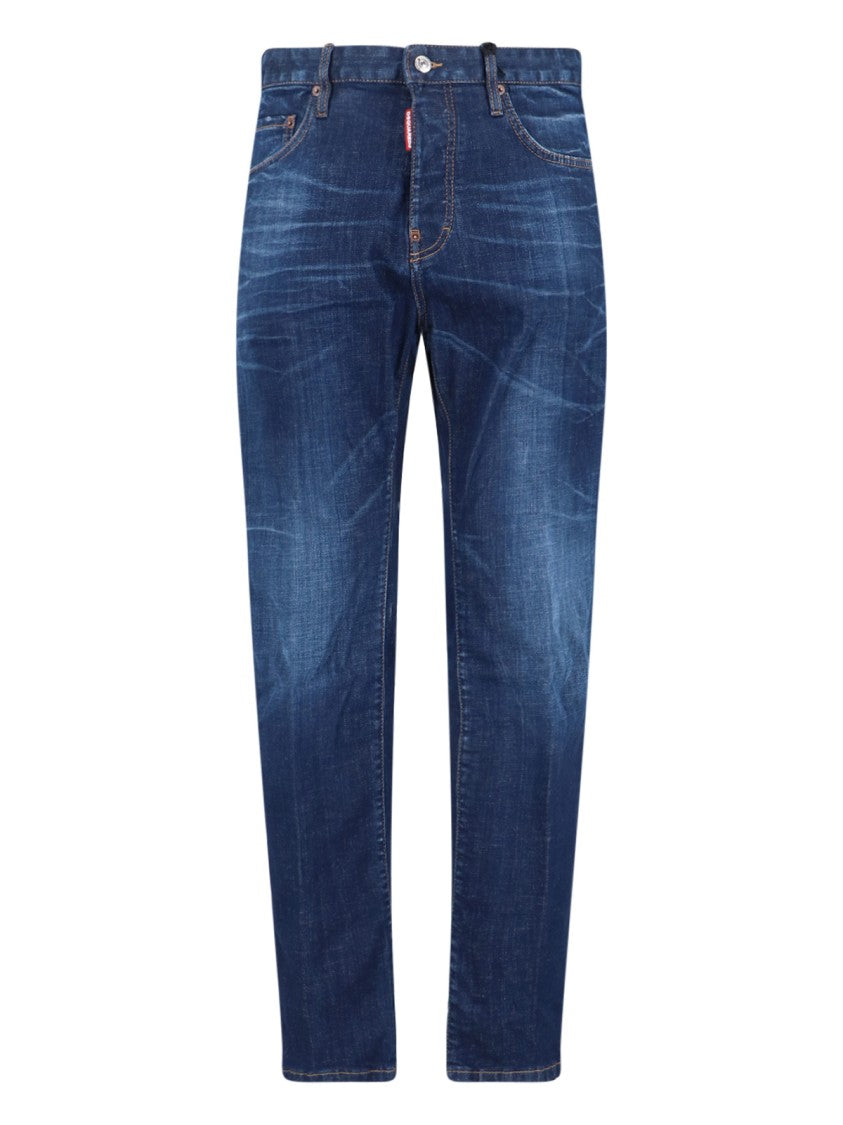 Dsquared2 Logo Jeans – Blue