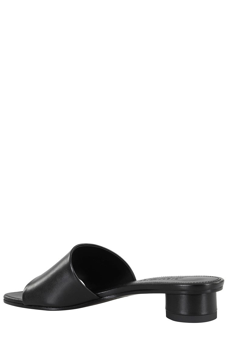 Mm6 By Maison Margiela Numeric Sandal With Engraved Logo Band