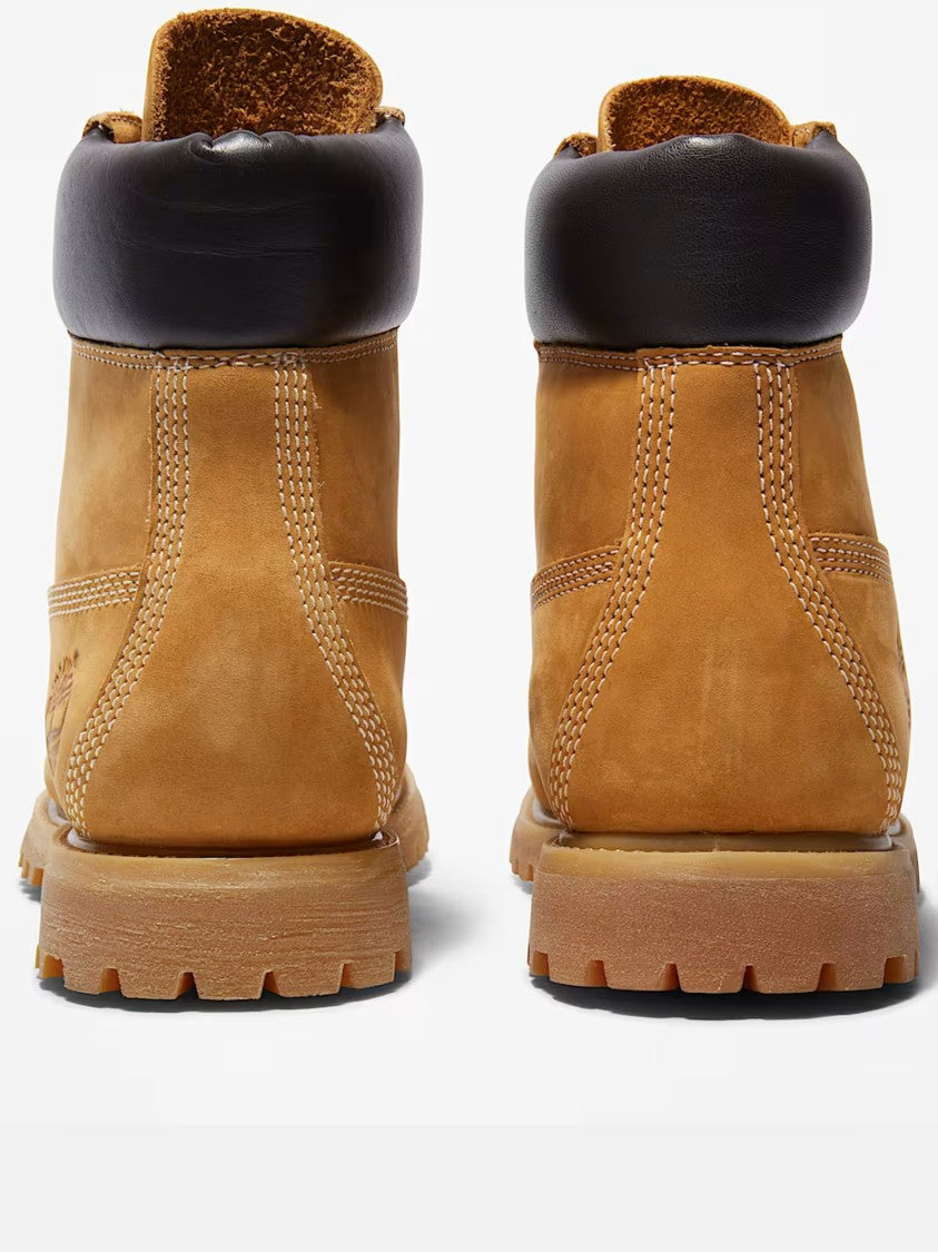 Timberland Wheat Leather Lace-Up Waterproof Boots