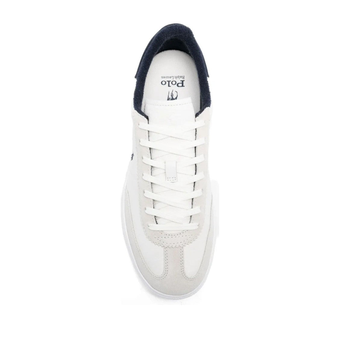 Polo Ralph Lauren Multicolor Bedford Low-Top Rubber Sole Leather Sneakers