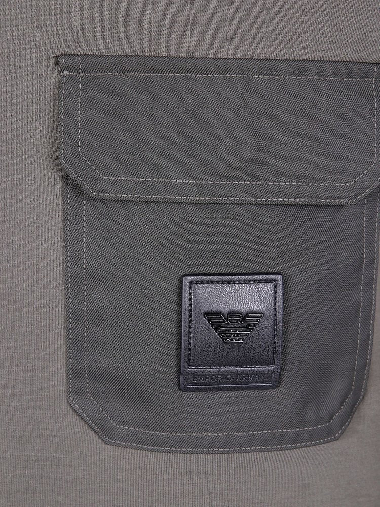 Emporio Armani Double Jersey Crewneck Sweatshirt