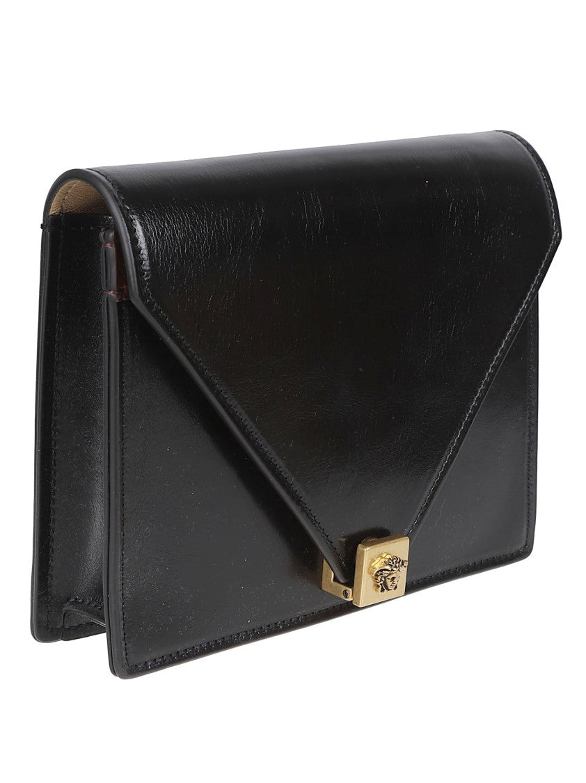 Versace Mini Calf Leather Bag With Medusa Emblem