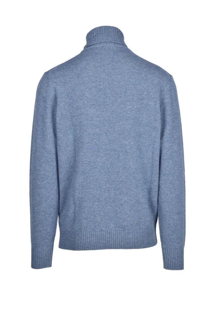 Baturo Ciclista Wool And Cashmere Knit - Light Blue