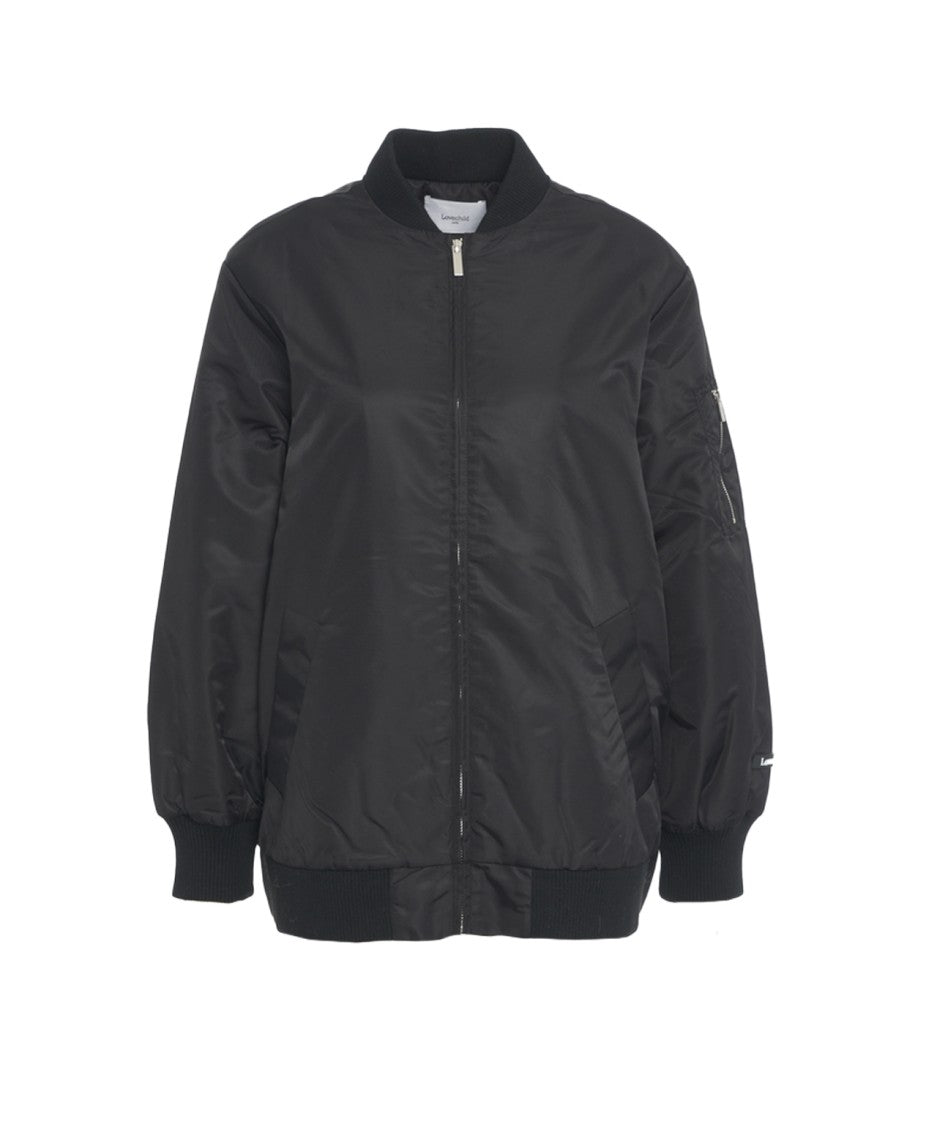 Loveshild 1979 Full Zip Bomber Jacket With Ribbed Details