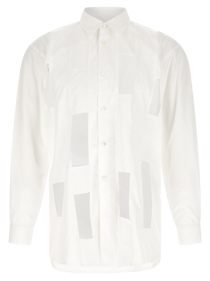 Comme Des Garçons Geometric Cut-Out Shirt