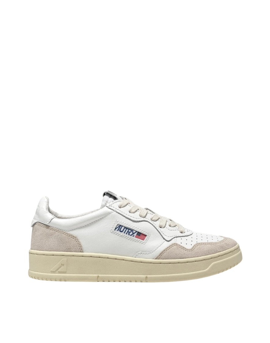 Autry Aulm Ls33 White Medalist Sneakers