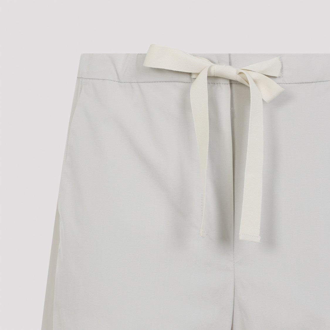 Max Mara Argento Pure Cotton Pants