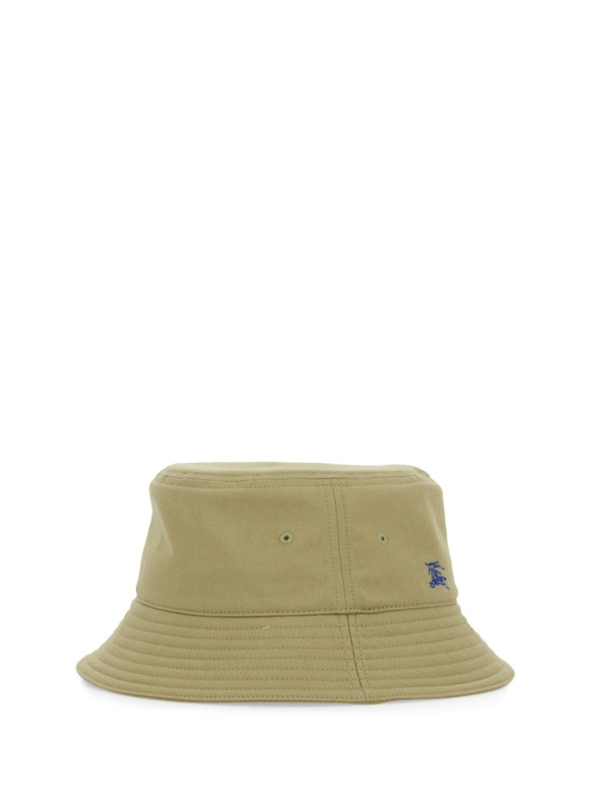 Burberry Wide Brim Cotton Bucket Hat