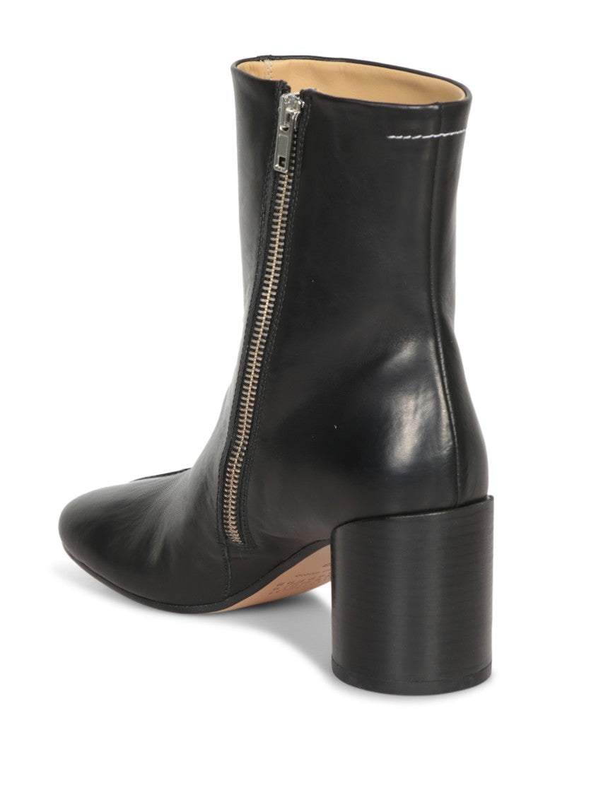 Mm6 By Maison Margiela Ankle Boots With Block Heel By Mm6