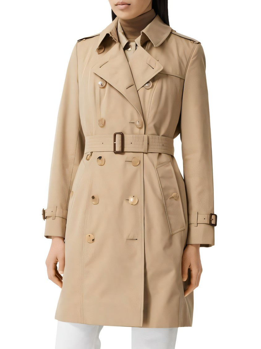Burberry Trench Coat With Tailored Silhouette