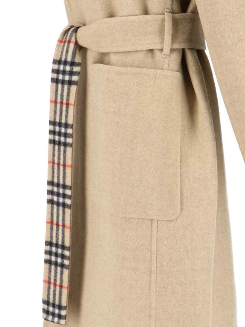 Burberry Reversible Wool Coat – Beige