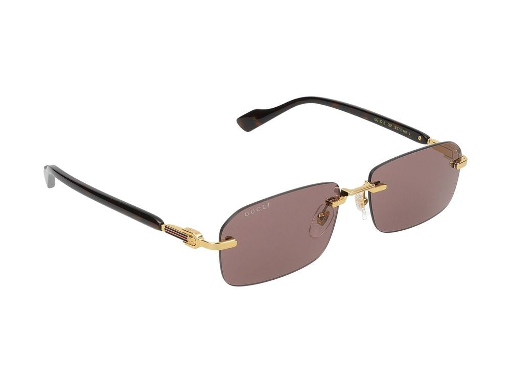 Gucci Sunglasses Gg1221s 002 Gold Havana Brown 56/16/140