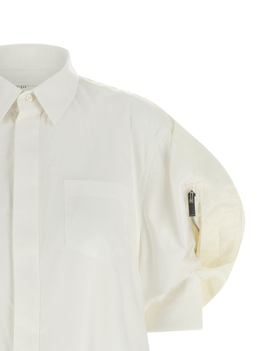 Sacai Bomber Sleeve Shirt