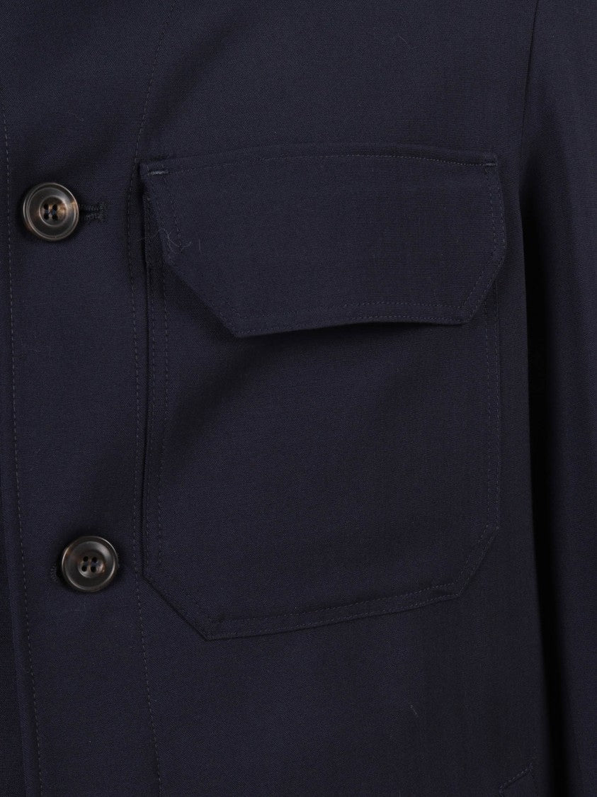 Brando-Lubiam Navy Drop S Wool Jacket