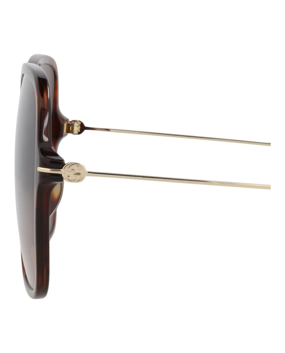 Gucci Square-Frame Recycled Acetate Sunglasses