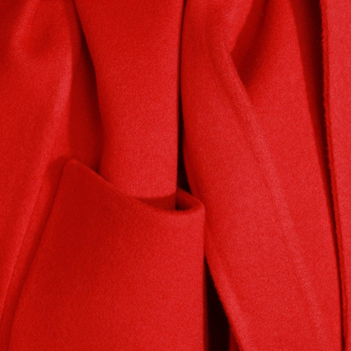 Fabiana Filippi Red Wool Coat