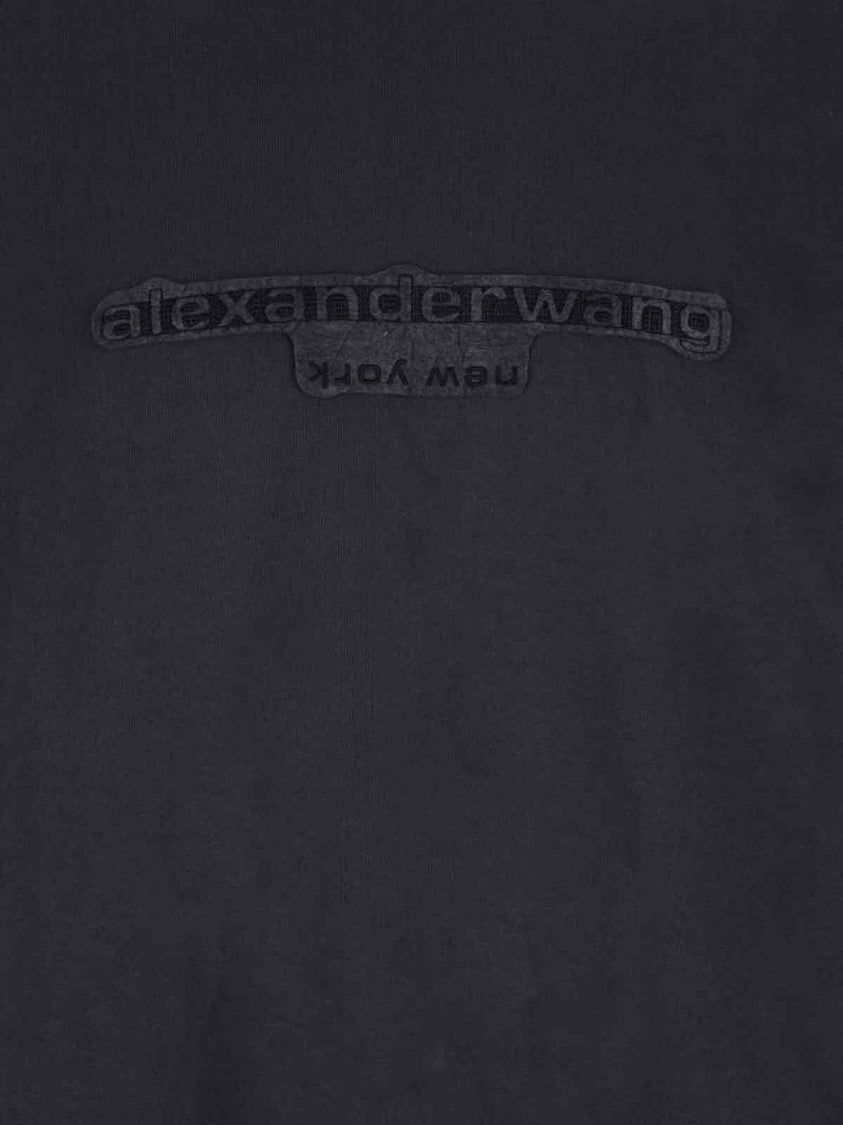 Alexander Wang Logo T-Shirt – Black
