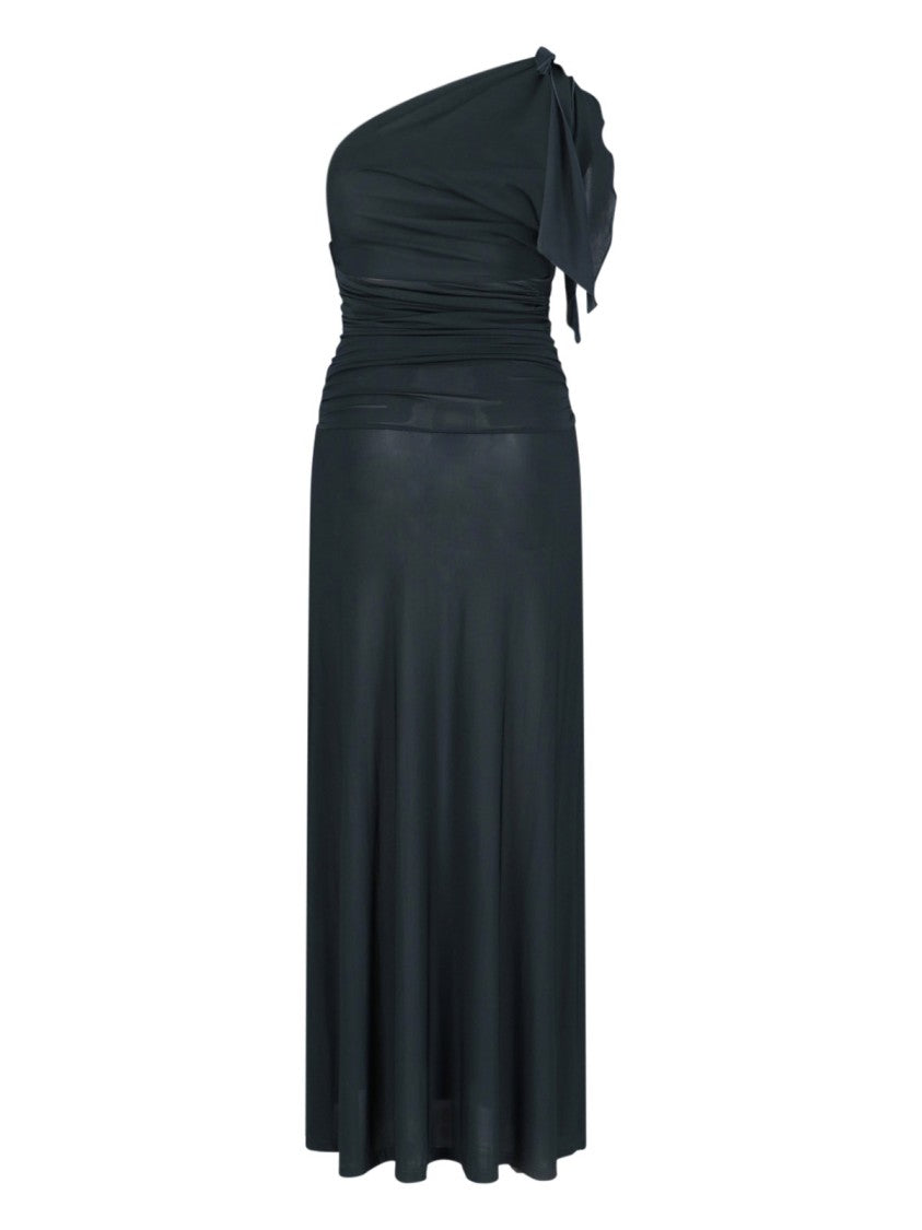 Paloma Wool Wool Halter Maxi Dress – Navy