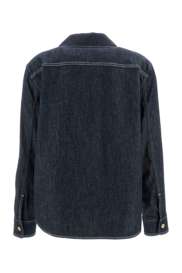 Max Mara Cotton Denim Shirt