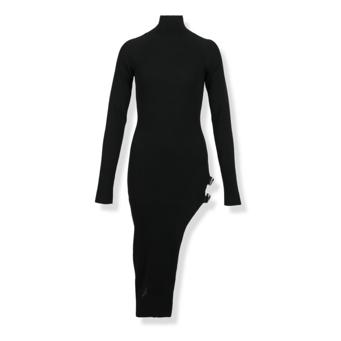 Blumarine Fitted Midi Dress With Turtleneck