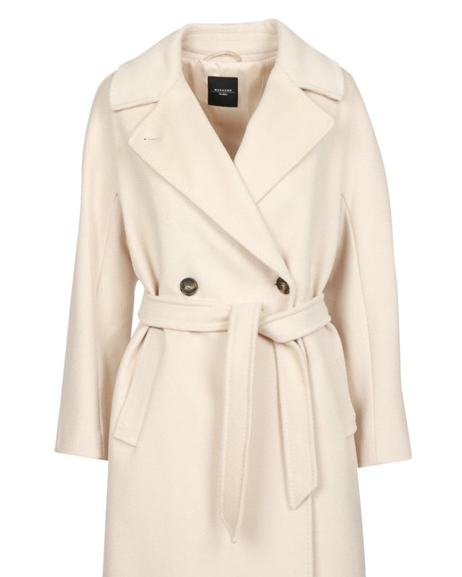 Max Mara Ivory Resina Coat