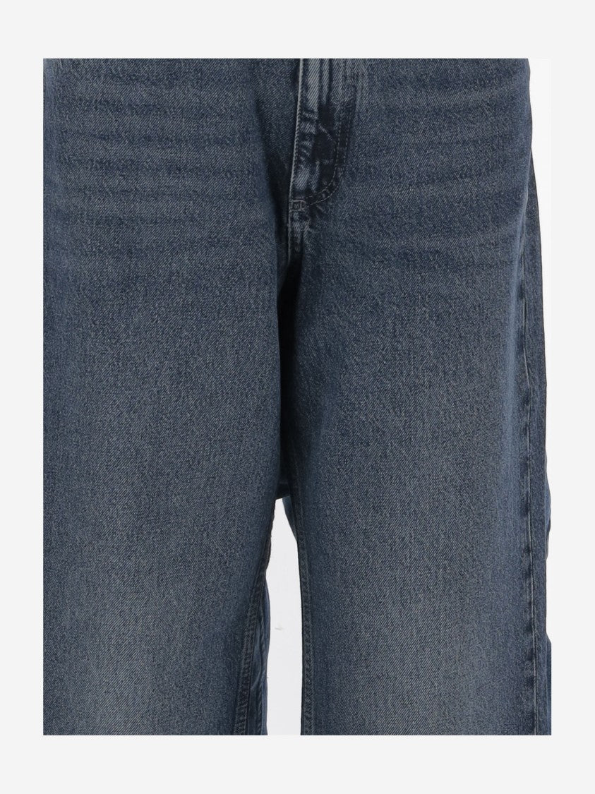 Rag & Bone Mid-Rise Washed Denim Jeans