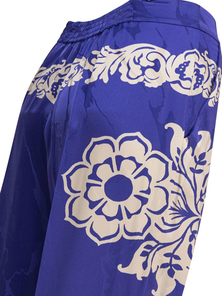 Etro Straight-Leg Trousers In Rich Blue