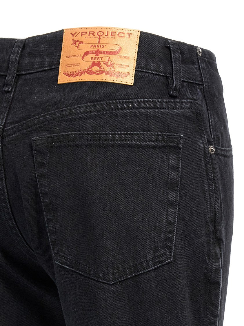 Y/Project Hook And Eye' Jeans
