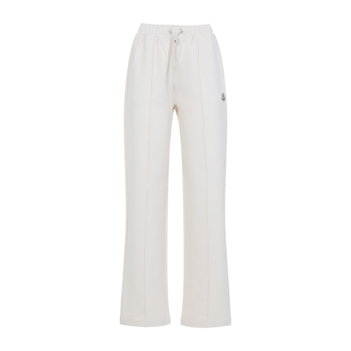 Moncler Natural White Cotton Sweat Bottoms Pants