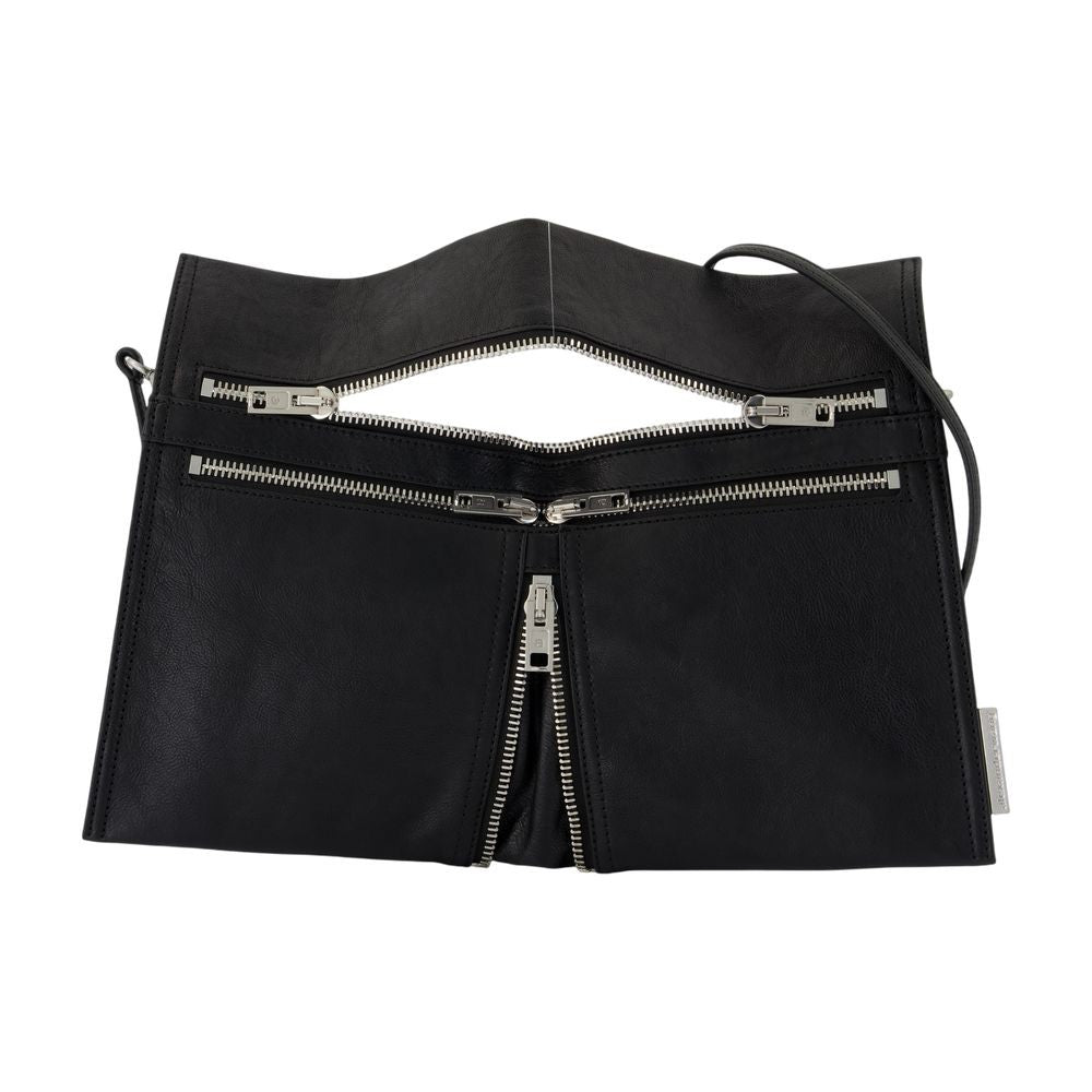Alexander Wang Geo Medium Crossbody - Leather - Black