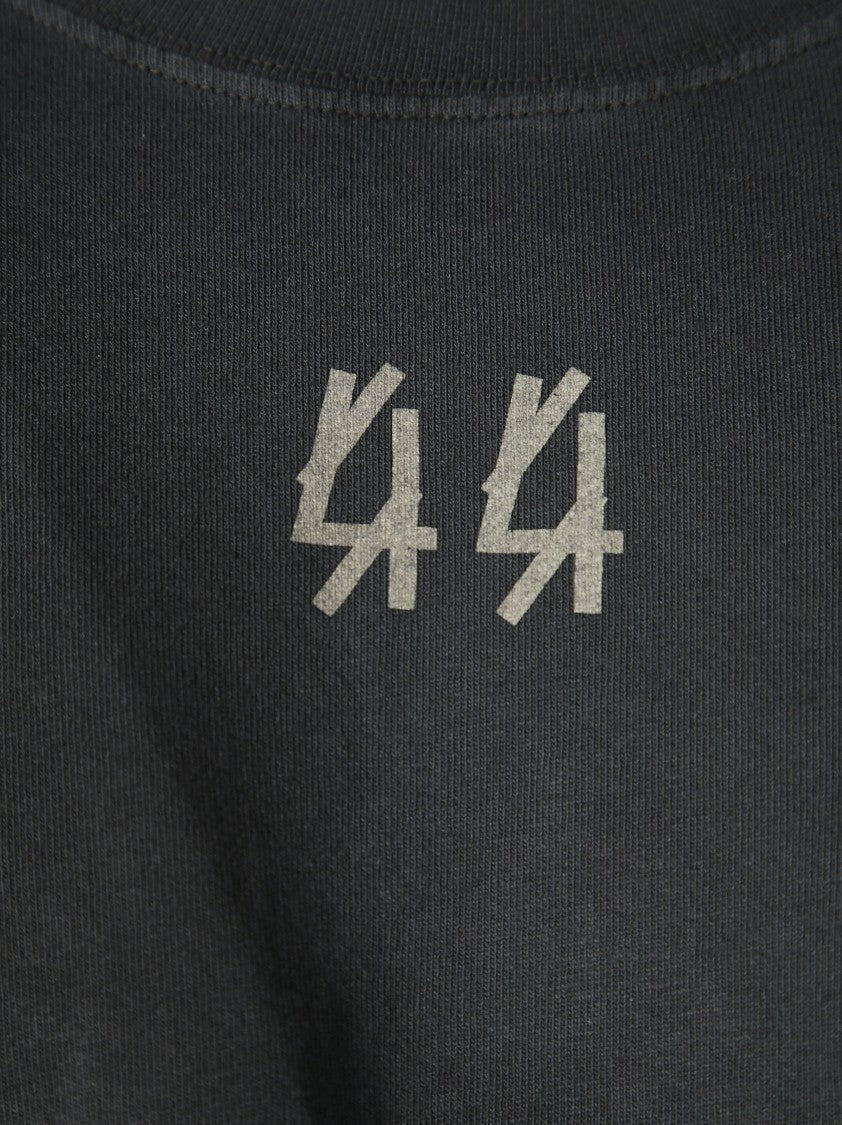 44 Label Group Long-Sleeve Minimalist White Shirt With Fitted Silhouette