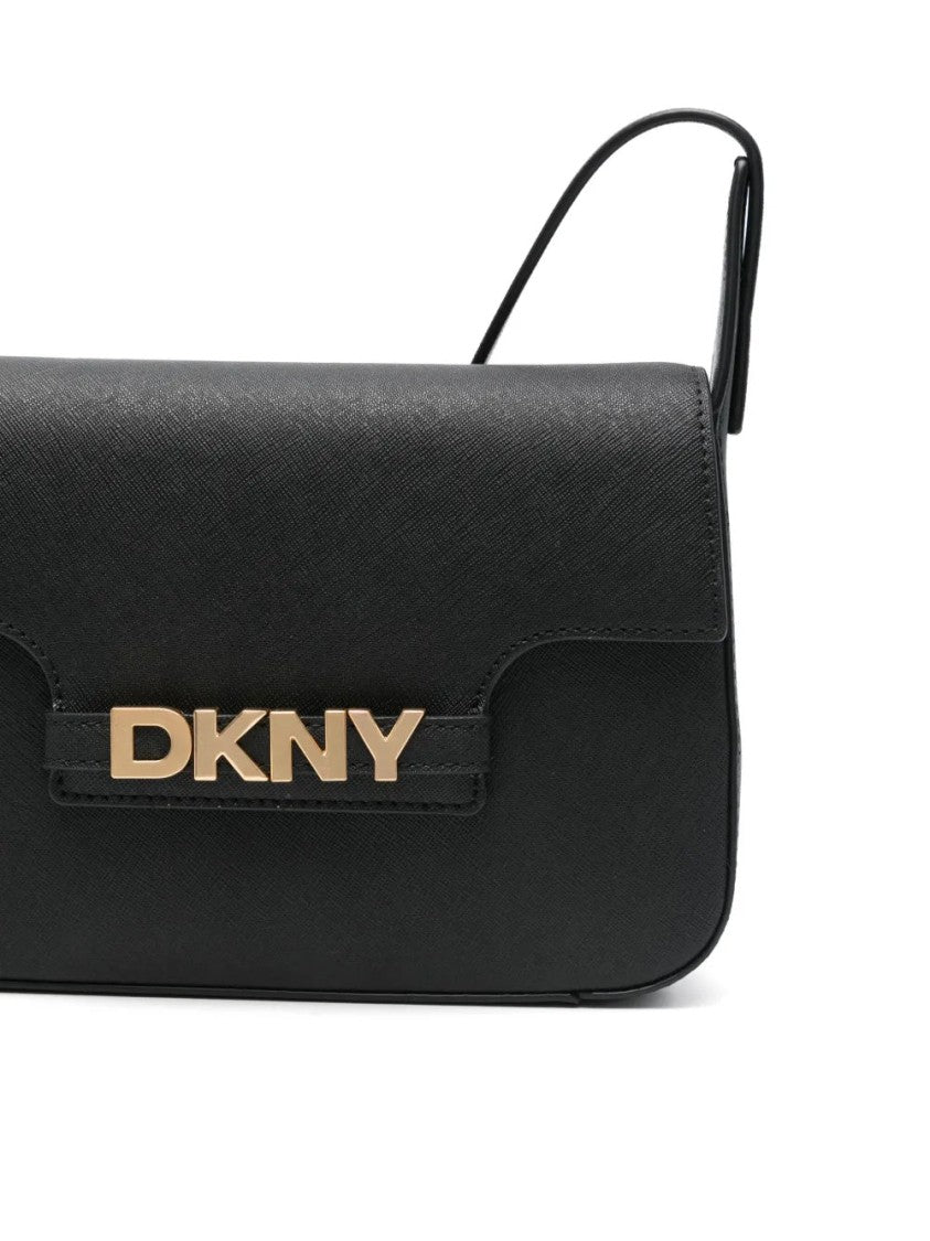 Dkny Structured Cow Leather Crossbody Bag